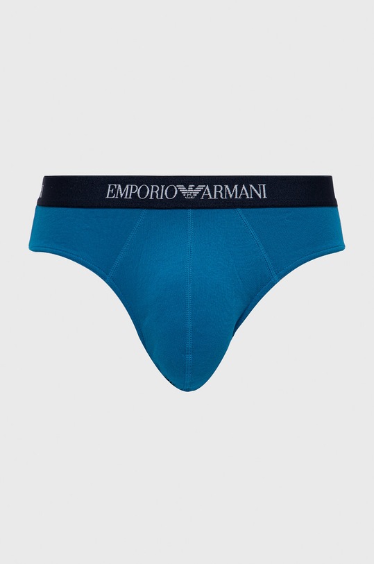 Emporio Armani - Slipy (3-pack) 111624.1P722 niebieski 111624.1P722