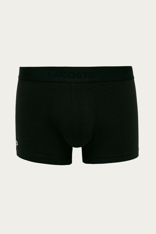 Lacoste - Μποξεράκια (3-pack) εφαρμοστό σορτς μπόξερ μαύρο 5H3407