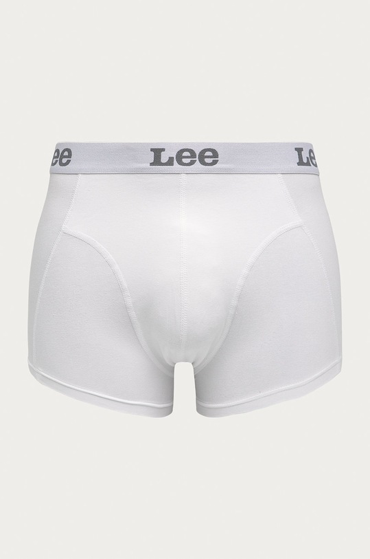 Lee - Bokserki (2-pack) dzianina biały LP03CK12