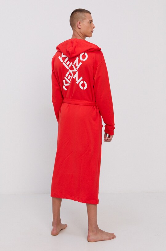 Халат Kenzo KLOGO.NEW червоний AW21