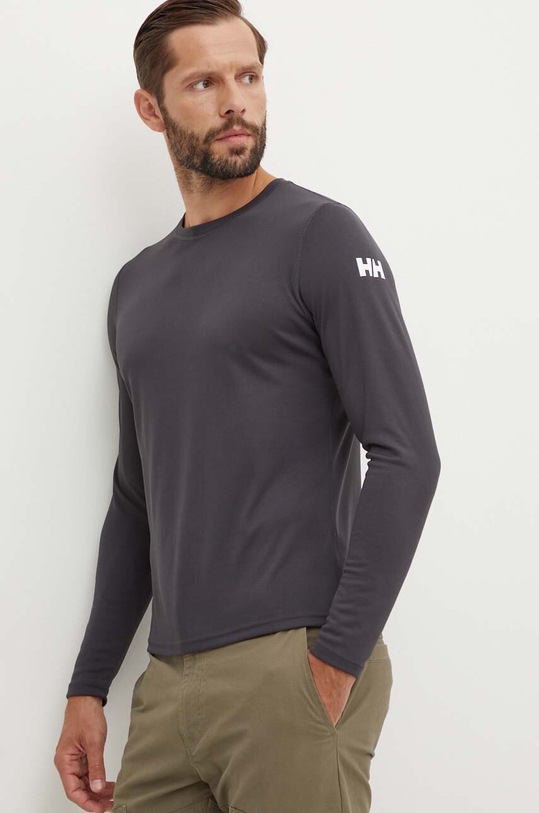 Helly Hansen longsleeve funkcyjny góra czarny 48364