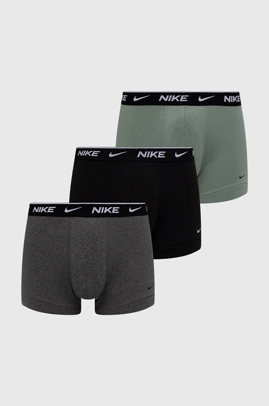 Boxerky Nike 3-pak pletenina sivá KE1008.