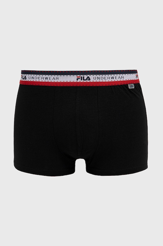 Fila Bokserki dzianina czarny FU5059