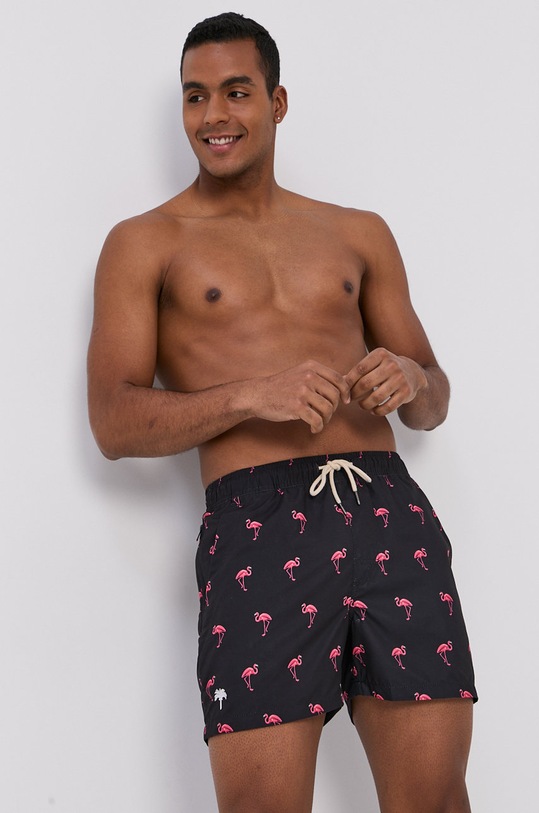 OAS Szorty kąpielowe czarny 5001.112