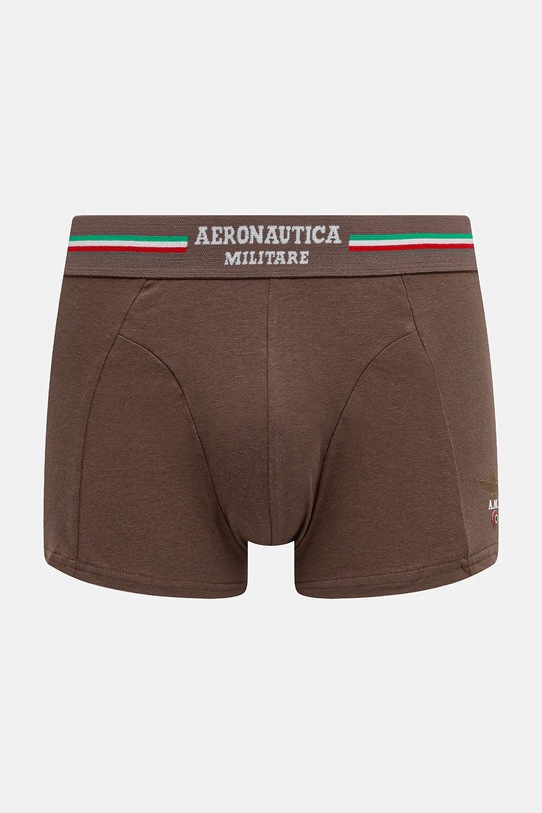 Aeronautica Militare bokserki AM1UBX001 brązowy AA00