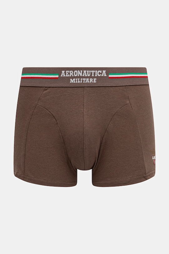 Aeronautica Militare bokserki AM1UBX001 brązowy AA00