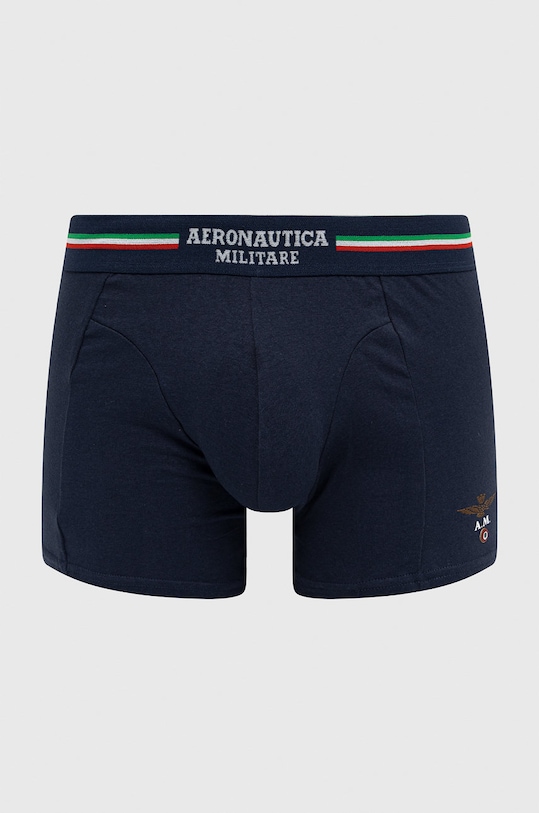 Боксери Aeronautica Militare (2-pack) трикотаж темно-синій AM1UBX002