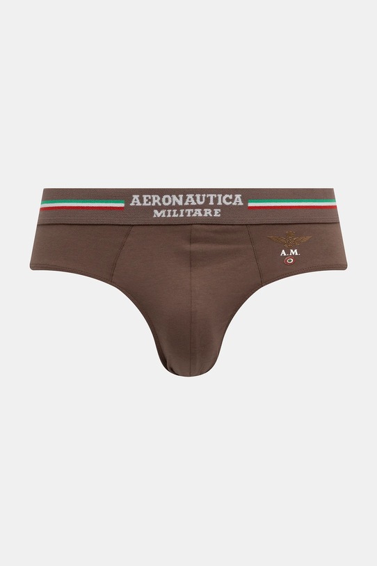 Aeronautica Militare slipy AM1USL001 brązowy AA00