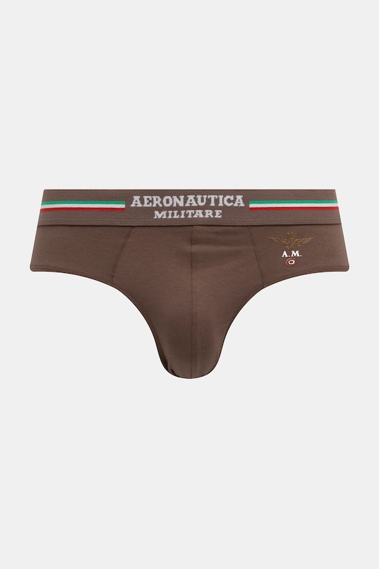 Aeronautica Militare slipy AM1USL001 brązowy AA00