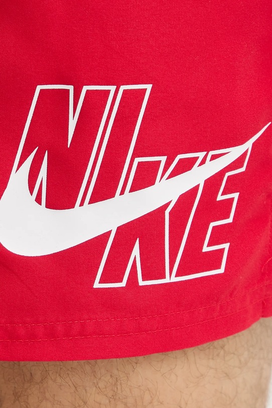 Nike plavkové šortky červená NESSA566
