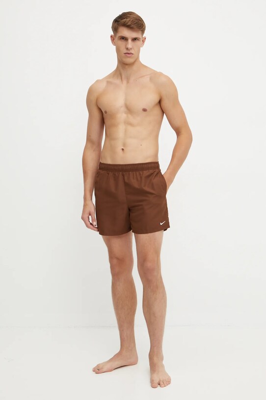 Plavkové šortky Nike NESSA560 hnědá AW24