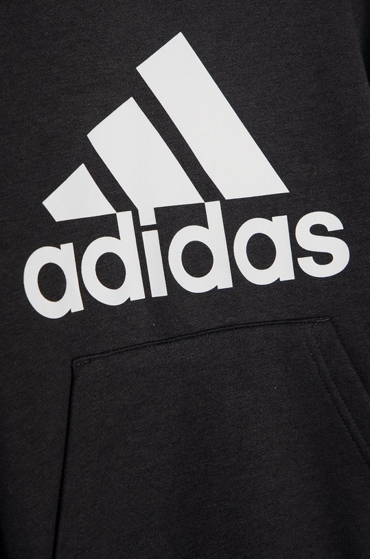 CHLAPEC Dětská mikina adidas GN4027 GN4027 černá