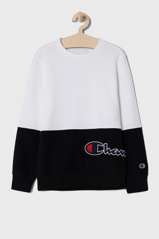 Champion - Detská mikina 102-179 cm 305257 bez kapucne biela 305257