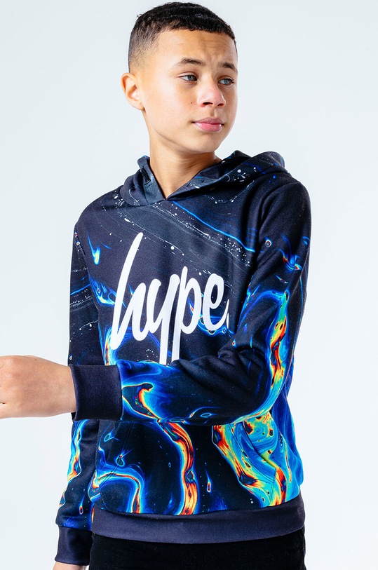 Hype Bluza dziecięca z kapturem multicolor YWF.268