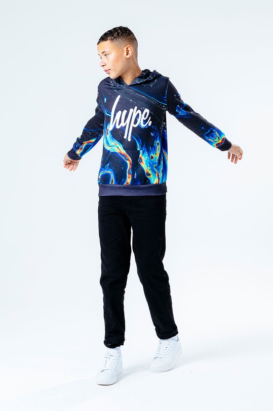 Hype Bluza dziecięca YWF.268 multicolor SS21