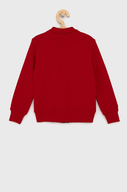 Dětská bavlněná mikina United Colors of Benetton 3J68C5196.110.170 červená AA00