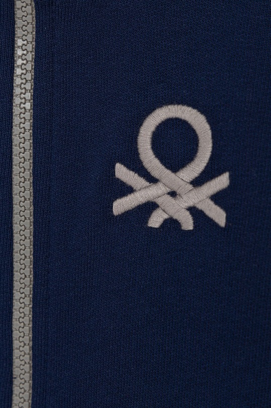 CHLAPEC Dětská bavlněná mikina United Colors of Benetton 3J68C5196.110.170 námořnická modř