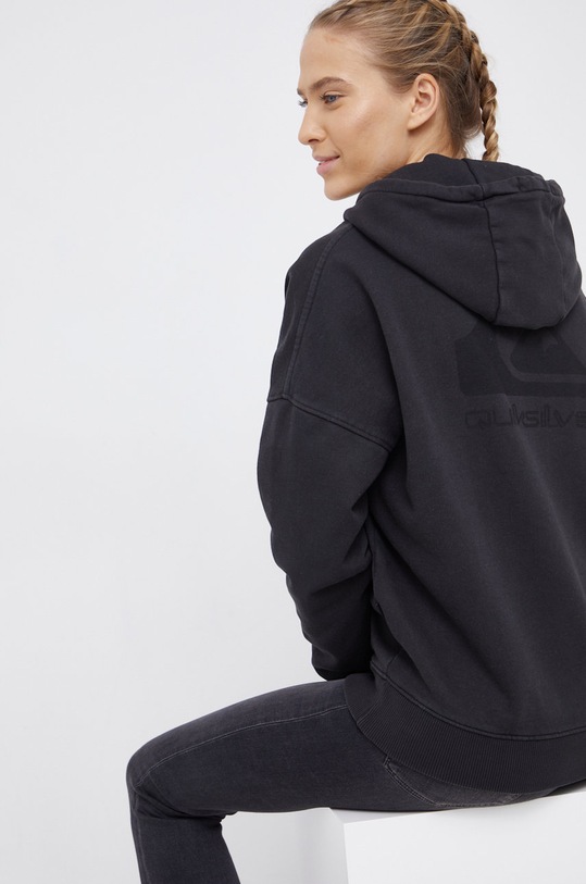 Quiksilver Bluza EQWFT03042 czarny AW21
