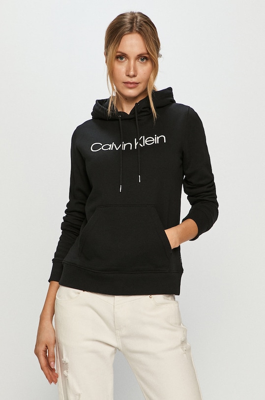 Calvin Klein Bluza nadruk czarny K20K202687.4891