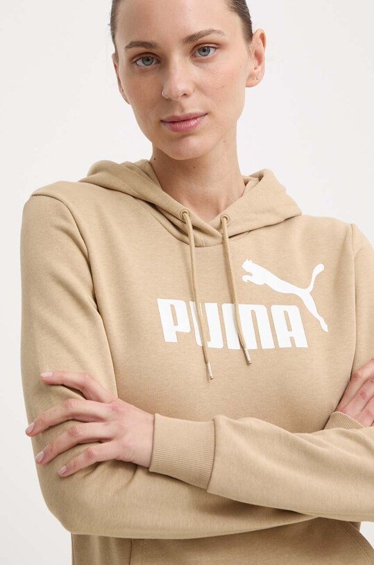 Mikina Puma s elastanom béžová 586797