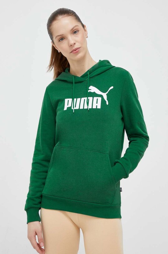 Puma bluza 586797 zielony SS24