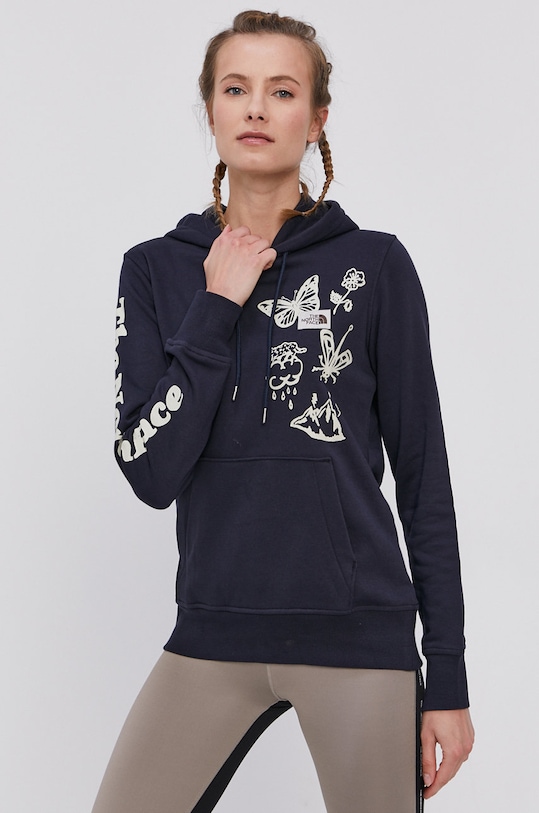 The North Face Bluza Himalayan Bottle Source z kapturem granatowy NF0A533TRG11