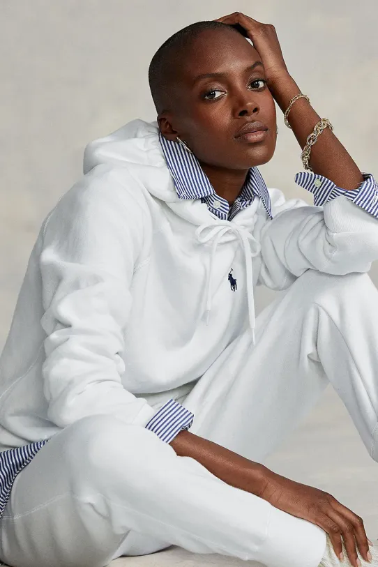 Polo Ralph Lauren bluză uni alb 211794394001