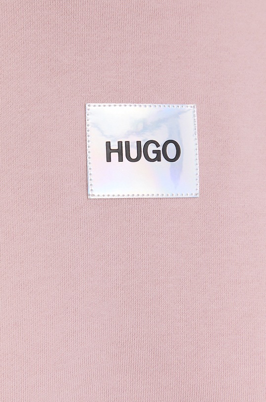 HUGO bluza bawełniana 50455971 50455971 różowy