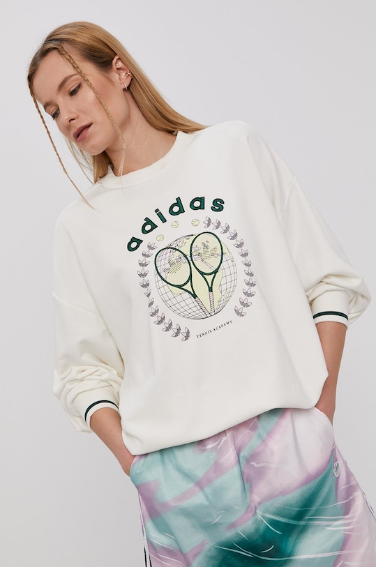 adidas Originals Bluza GRAPHIC H56449 aplikacja biały H56449