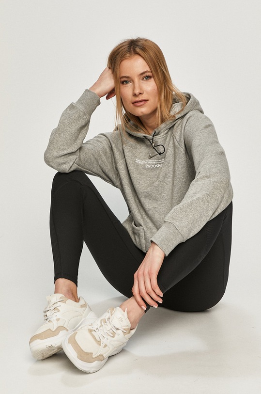 Nike Sportswear - Mikina s kapucňou sivá CZ8896