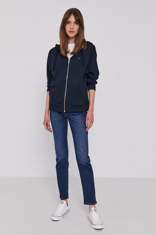 Mikina Tommy Hilfiger WW0WW30465.4891 námořnická modř SS21