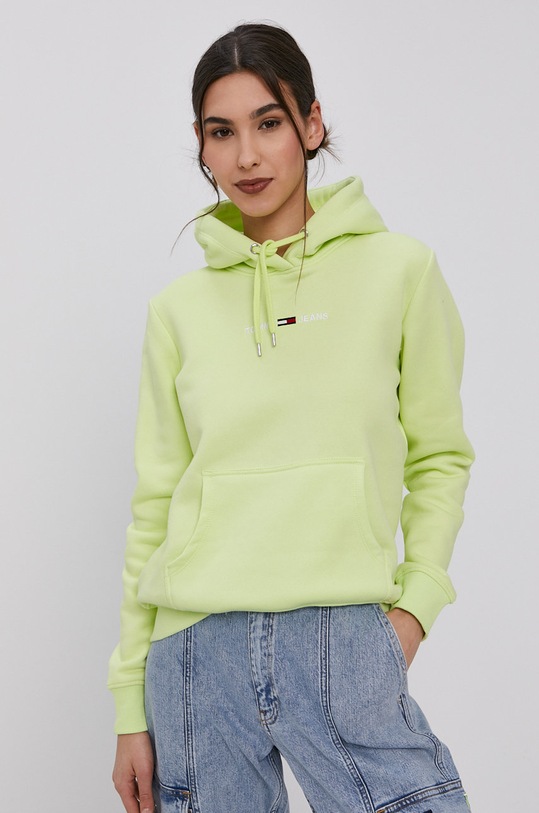 Tommy Jeans - Mikina DW0DW10132.4891 zelená SS21