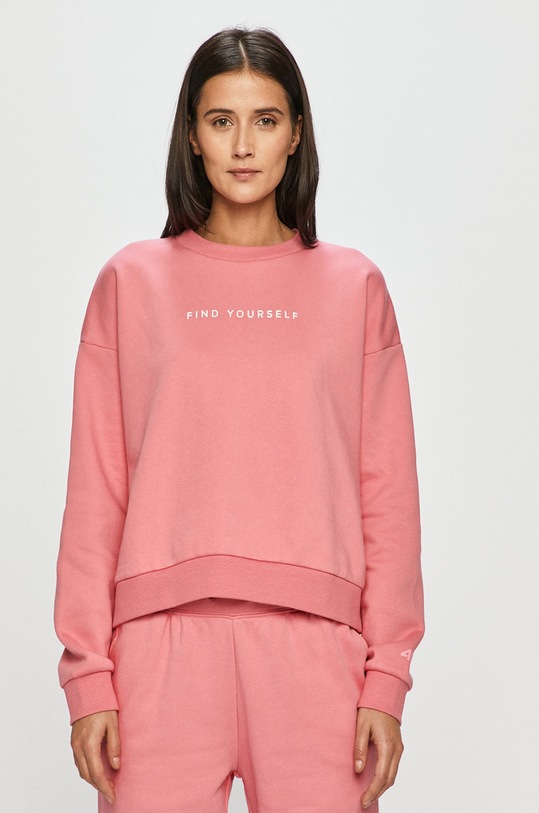 4F - Bluza D4Z20.BLD244 różowy SS21