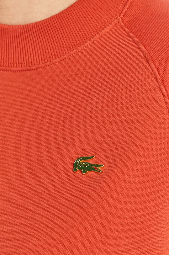 Bavlněná mikina Lacoste SF9428 červená