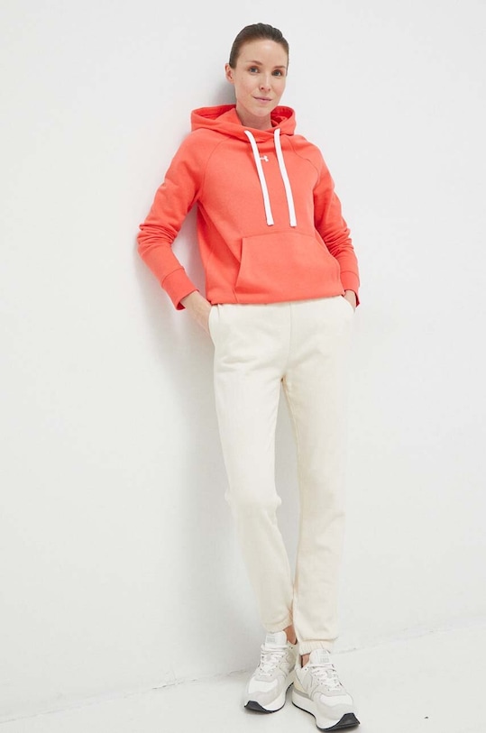 Under Armour bluza 1356317 pomarańczowy SS23