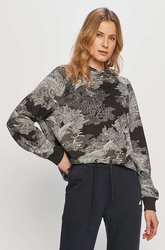 4F - Bluza wzorzyste czarny D4Z20.BLD210A