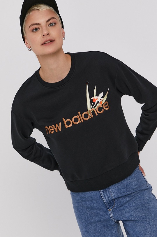 Mikina New Balance WT11510BK čierna WT11510BK