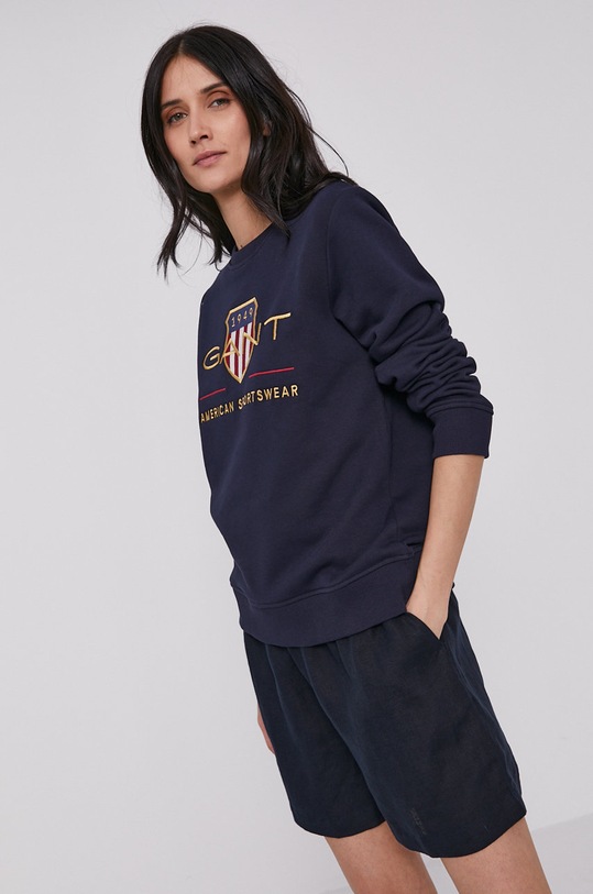 Gant bluza aplikacja granatowy 4204688