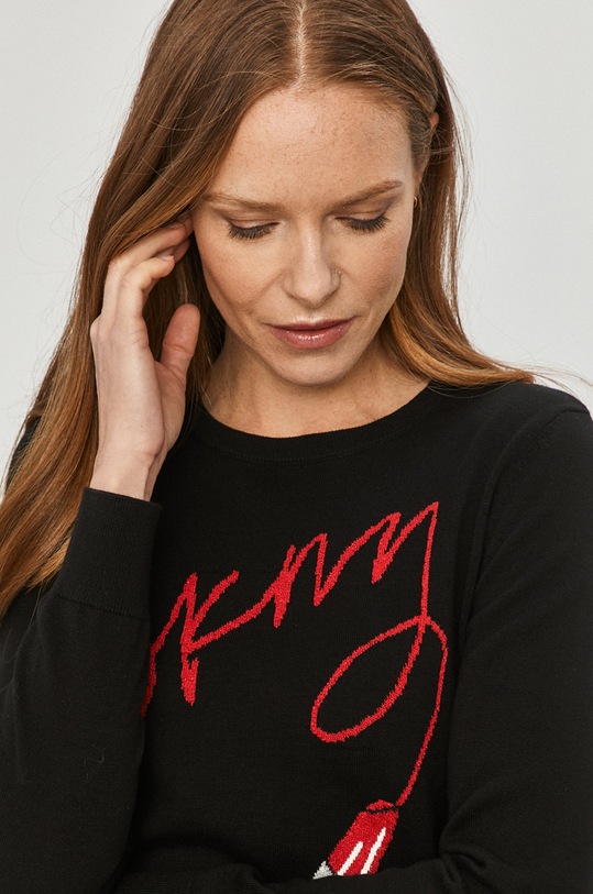 Dkny - Pulover P0JSB036 negru