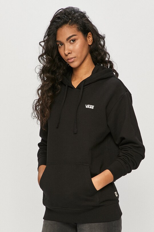 Vans - Bluza bawełniana bawełna czarny VN0A5AR4BLK1