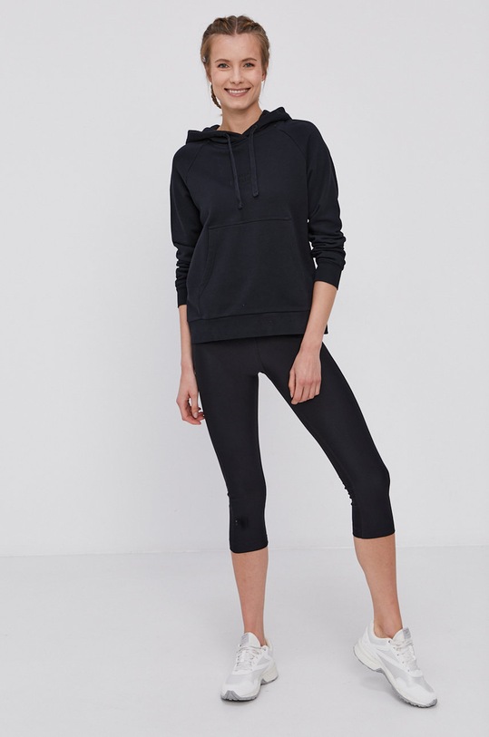 Bavlnená mikina Peak Performance G75612050 čierna SS21