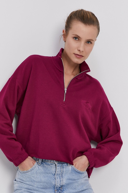 Mikina Quiksilver fialová EQWFT03036