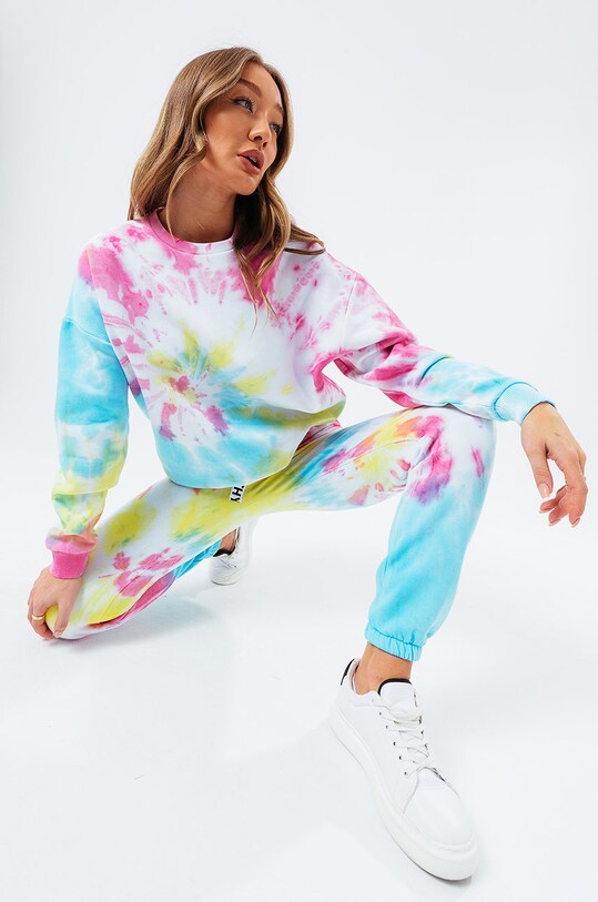 Hype Bluză TIE DYE YWF.221 multicolor SS21