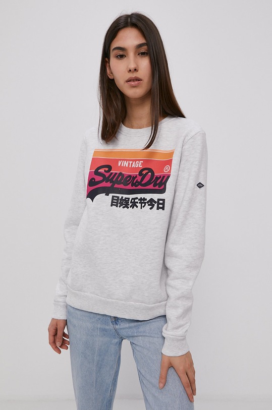Superdry Bluza pozostałe szary W2010928A.54G
