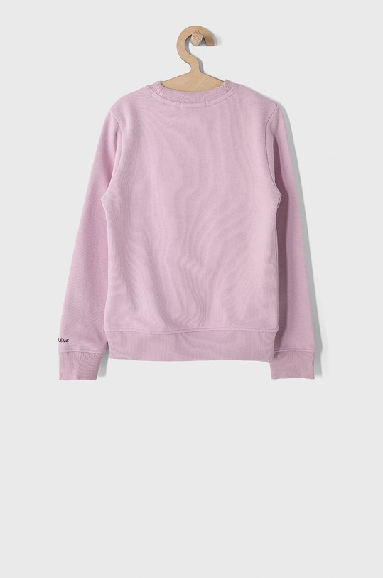 Dziewczynka Calvin Klein Jeans Bluza bawełniana dziecięca IG0IG00752.4891 IG0IG00752.4891 różowy