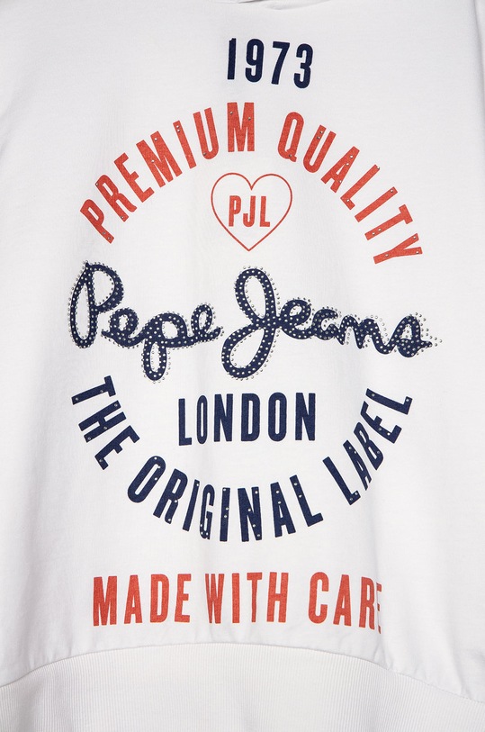 Dziewczynka Pepe Jeans Bluza dziecięca PG581181 biały