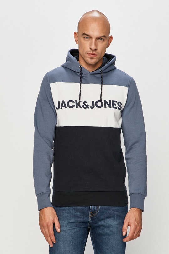 Jack & Jones - Bluza wzorzyste niebieski 12172344