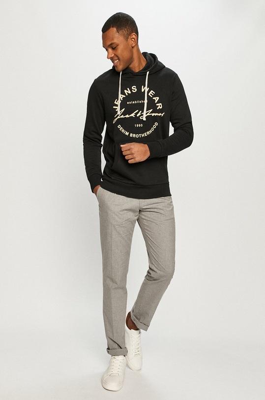 Jack & Jones - Mikina 12183445 čierna SS21