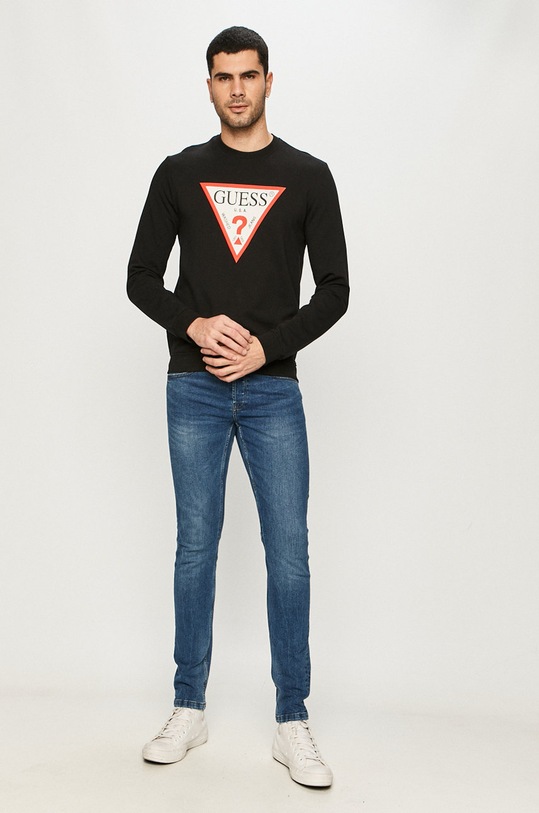 Guess - Mikina M1RQ37.K6ZS1 čierna SS22