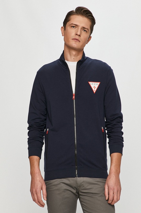 Guess - Bluza z elastanem granatowy M1RQ80.K6ZS1